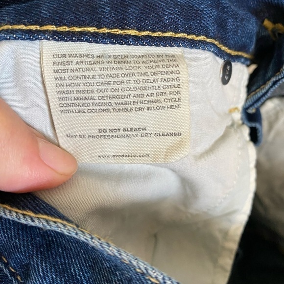 NWT Eve Denim the silver bullet high waisted skinny leg jeans size 26 - Picture 10 of 12